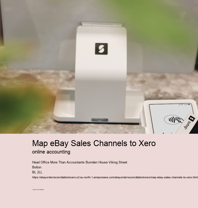 Map eBay Sales Channels to Xero