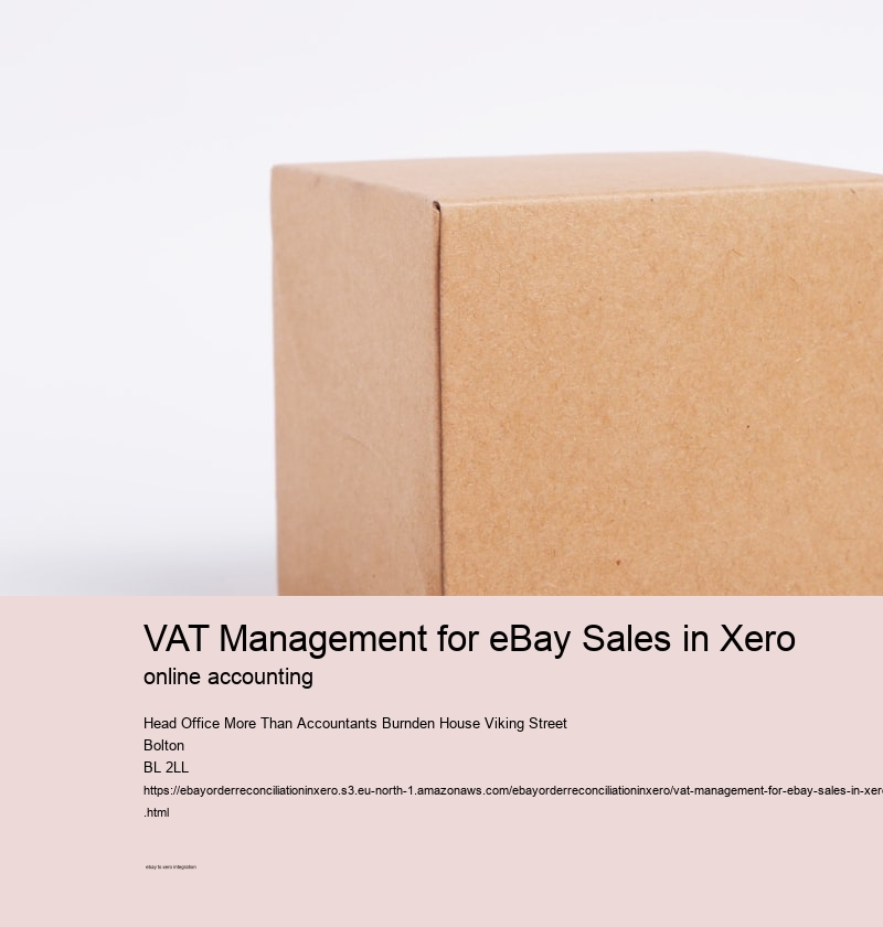 VAT Management for eBay Sales in Xero